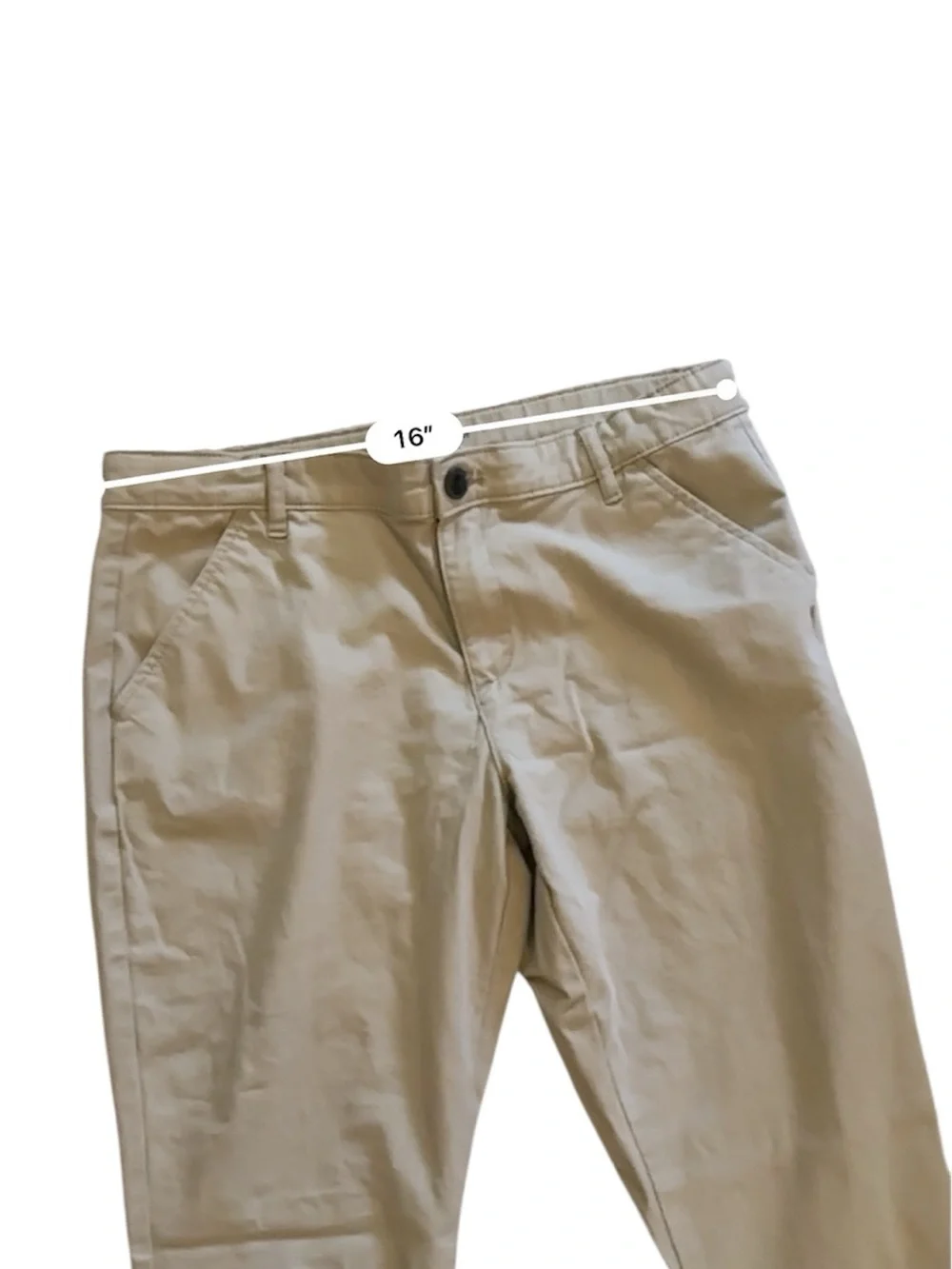 Old Navy uniform Khaki Boot Cut Pants